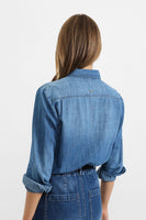 Camicia jeans in puro cotone PLEASE