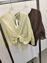 Camicia seta e viscosa TENSIONE IN