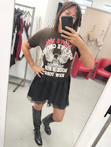 Abito completo t shirt e gonna TENSIONE IN
