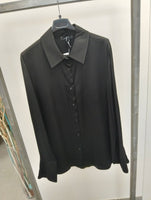 Camicia effetto raso in viscosa  LUMINA