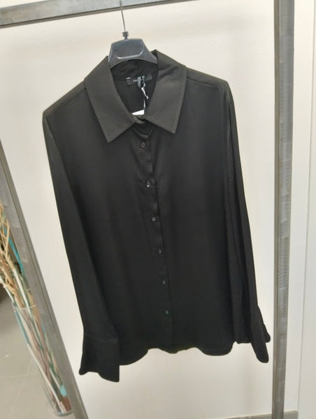Camicia effetto raso in viscosa  LUMINA