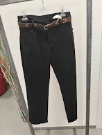 Pantalone jeans mod levis NERO TENSIONE IN
