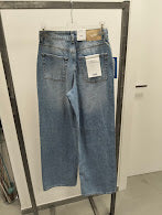 Jeans palazzo lavaggio chiaro TOKYO