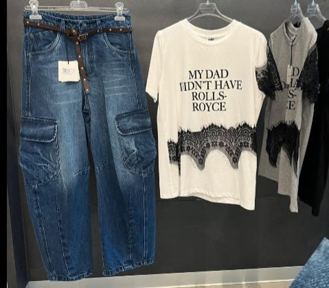 Jeans con tasche TENSIONE IN