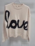 Maglioncino scritta Love TENSIONE IN