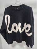 Maglioncino scritta Love TENSIONE IN