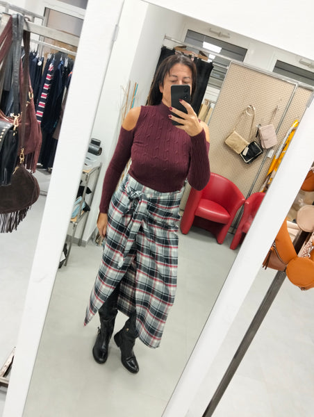 Gonna trapezio Tensione In