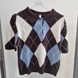 Polo manica corta rombi Tensione In