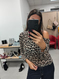 Maglia animalier cashmer