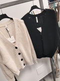 Cardigan basic tensione in
