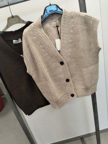 Cardigan senza maniche Vicolo